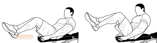 Упражнение на скамье